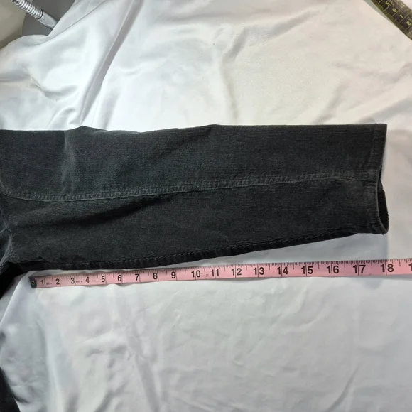 Vintage Fashion Bug Grey Corduroy Button Up Jacket Woman's Size 20W - Picture 7 of 12